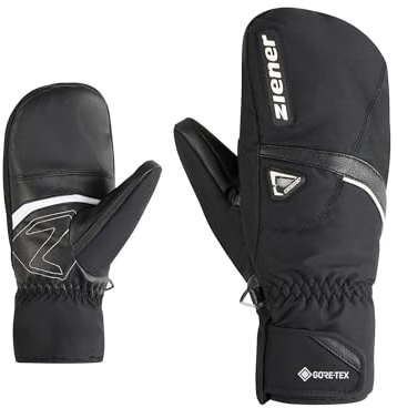 Ziener GALISOR-Z Manoplas de esquí/Deportes de Invierno para Hombre | Gore-Tex, Muy cálido, Negro, 9