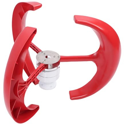 YWBL-WH Kit de Generador Eólico de Eje Vertical de 300W, Velocidad del Viento de 45 M/s con Poco Ruido por Debajo de 62dB para Alumbrado Público Exterior, Energía Fuera de la Red