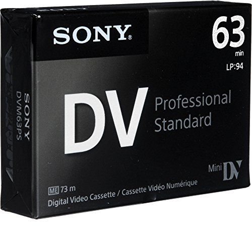 Sony DVM63PS MiniDV 63min Professional Standard - 10 Pack