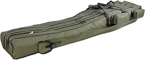 Witan Angeltasche Premium RUTENTASCHE Geschenke für Männer und Angler Rutenfutteral Keschertasche Angelkoffer 2-3 Fächern 150 160 170 190 cm Angeln