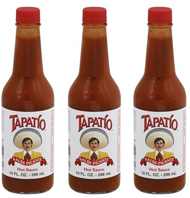 Tapatio Picante Hot Sauce Salsa, 10 oz (Pack of 3)