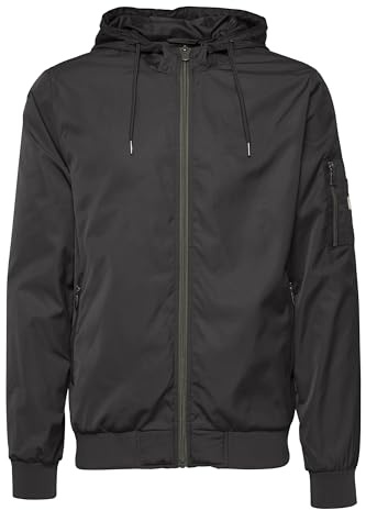Blend Razy Herren Übergangsjacke Herrenjacke Jacke mit Kapuze, Größe:3XL, Farbe:Phantom Grey (70010)