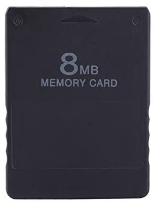 Carte Mémoire Pour PS2, 8M-256M Jeu De Carte Mémoire Carte Mémoire Accessoires De Jeux Haute Vitesse Pour Enregistrer des Jeux Et des Informations Pour Sony Playstation 2 PS2.(8M)