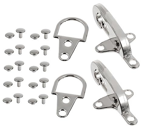 NUOBESTY Taillenschnallen Aus Robustem Metall Dekorative Gürtelschnallen Für Mäntel Rucksäcke Und Jacken Vielseitig Einsetzbar Mit Hoher Zugfestigkeit Und Langlebigem Design