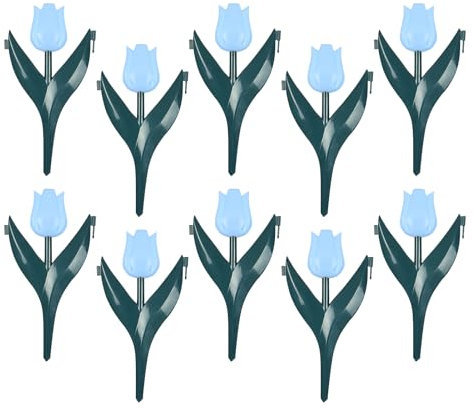 CGACCSD Recinzione Per Aiuole - 10 Pezzi Bordatura Decorativa Per Giardino,Accessori da Giardinaggio per Casa Colonica Cimitero Cortile Anteriore e Posteriore