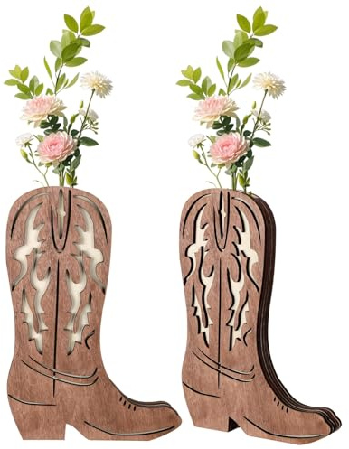Tressify cowboy stövel väggplanterare: rustik trädesign