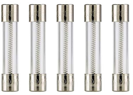 Bussmann MDL-1 Glass Fuse 1 Amp 250 Volt Time Delay (Slo-blo) 3AG 1/4 x 1-1/4 (5 Pack)