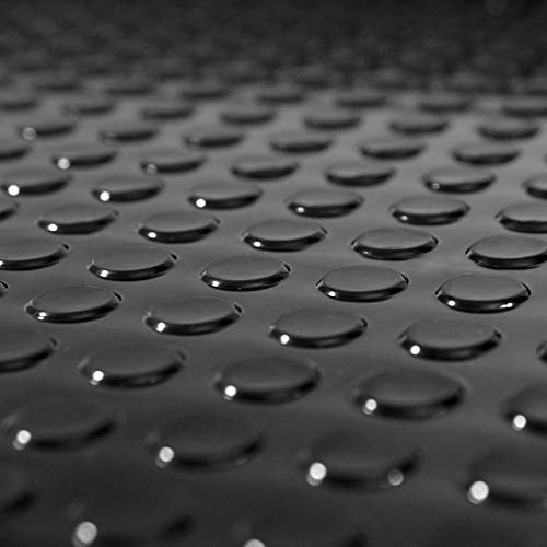 1m² Noppenmatte, 1,50m x 0,67m, Stärke: 4,5mm, Schwarz
