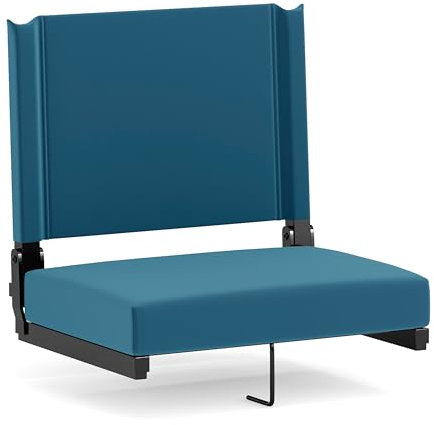 Flash Furniture Game Day Seats Adult Chair with Ultra-Padded Seat in Green