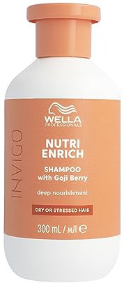 Wella Professionals Invigo Nutri Enrich Shampoo nutriente intenso - Tecnologia Wella per capelli vitali - Shampoo professionale capelli 300 ml