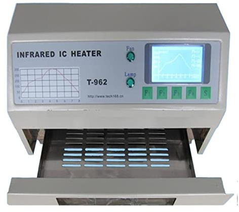 VCHICS T-962 T962 Horno de reflujo Infrarrojo IC Calentador Máquina de Soldadura 800W 180 X 235 MM T962 for BGA SMD SMT