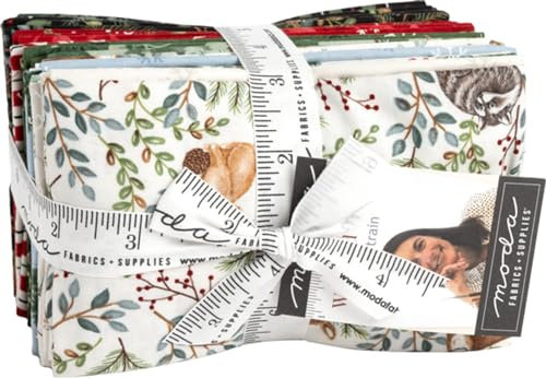 Deb Strain Woodland Winter 31 Fat Eighths Moda Fabrics 56090F8, sortiert