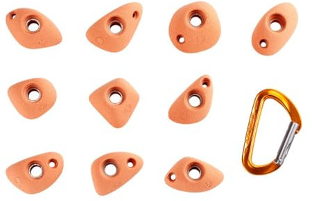 Entre Prises Essential Feet XS, 10 Klettergriffe, PE, Feet, XS, Farbe:Wunschfarbe (Anfertigung)