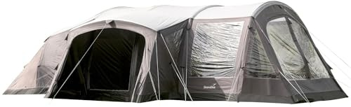 Skandika aufblasbares Zelt Timola 6 Air Sleeper Protect XL Plus | Luftzelt für 6 Personen, Sleeper Technology, 4000 mm Wassersäule, 220 cm Stehhöhe, Canopy, Air Tent | Familienzelt, Outdoor, Camping