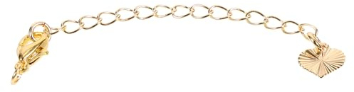 HOODANCOS Chaîne D'Extension pour Bracelet Et Collier Accessoires De Fabrication De Bijoux DIY Rallonge De Chaîne pour Cheville 7.00 Cm Lot De 3 Pièces