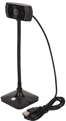 Matybobe HD Webcam Réduction du Bruit 60 Degrée View 360 Degrés Rotation 30 IPS Webcam pour Vidéo en Direct de Conférence de Streaming en Direct