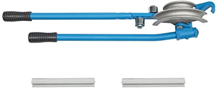 Dobladora de tubos 2 en 1, 15 mm, 22 mm, dobladora manual de 90°, para tubo de aluminio, tubo de cobre