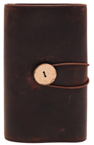 ABENTEUERNAH Kabelorganizer Leder personalisiert, Reise Organizer, Aufbewahrung Kabel, Geschenk Leder, Tasche für Ladegerät, (Dunkelbraun)