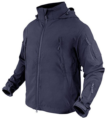 Condor Summit Zero Men's Lightweight Soft Shell Jacket, Navy Blue XXL 609-006-XXL