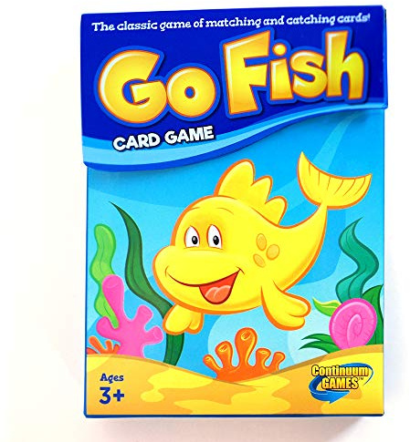 Continuum Games Go Fish Classic Card Game Fun for Children Age 3 and Up