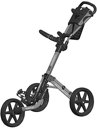 Fast Fold Unisex's Mission 5.0 Golf-Trolley, Matte, Grau/Schwarz, Einheitsgröße