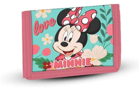Disney Minnie Mouse Frozen 2-Velcro Wallet, 21.5 x 9 cm