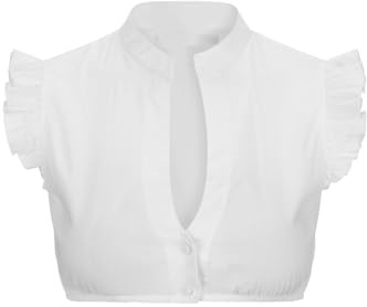 Dirndl Bluse Spitze Donna Camicia Bavarese Donna Bella Camicetta Tradizionale Donna Lingerie Pizzo Oktoberfest Stretch Classico Donna Camicia Midi Pizzo Sexy Camicetta Oktoberfest Cosplay Costume