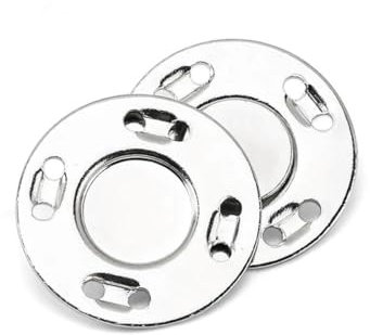 5 Paar Nähknöpfe aus Metall, Magnetstein, bunt, automatisch, magnetische Druckknöpfe, unsichtbar, Koffer, Tasche, Mantel, Schnalle, DIY Handwerk