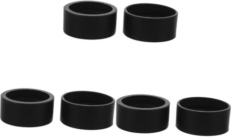 DOITOOL 3 Sätze Mikroskopbrille Ultra Binokulare Linsenkappen Über Brille Schutzbrille Okular Fernglas Austausch Der Fernglas-augenmuscheln Gläser Black Gummi 2 Stück * 3
