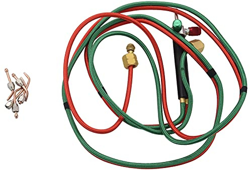 Glayent Mini torcia a gas strumento di saldatura per saldatura ossigeno acetilene strumento metallo acciaio inossidabile saldatura kit di strumenti di saldatura