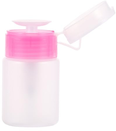 GANAZONO 500 Stück Nagellackentferner Pads aus Baumwolle für Frauen Fusselfrei mit Nagellackentfernerflasche für Salon und Heimgebrauch