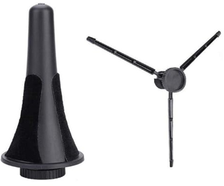 SOIMISS Soporte Plegable para Clarinete y Oboe Diseño Triangular para Escenario y Aprendizaje