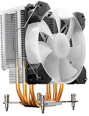 KieTeiiK X400 CPU Radiator ARGB Mute 4 Heat Pipe Multi-platform Computer CPU Fan Heat Sink Silent for Intel＆amd Common Platform