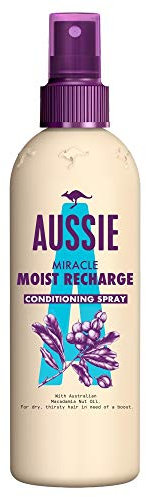 Aussie Miracle Moist Conditioning Spray, for Really Thirsty Hair, 250 ml