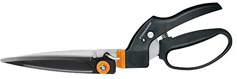 Fiskars Garden 392171-1001 Swivel Grass Shears, Black/Orange