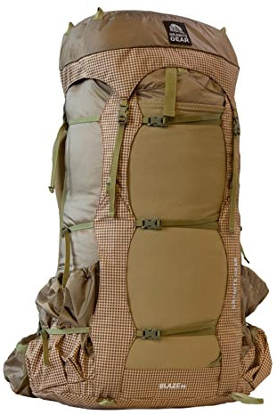 Granite Gear Blaze Rucksack, 60 l, Pottery Clay/Brown Gingham/Walleye Short