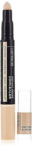 Catrice Instant Awake Concealer, Abdeckstift, Nr. 030 Neutral Almond, nude, für Mischhaut, Anti-Aging, aufhellend, pflegend, glättend, langanhaltend, natürlich, vegan, ölfrei, ohne Parfüm (1,8ml)
