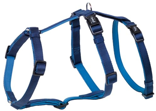 Nobby 80418-06 Sicherheitsgeschirr Turva blau Hals: 48-67 cm, Brust: 75-100 cm, 25 mm