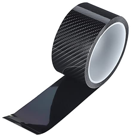 Pellicola per Auto Nera, Adesivo di Protezione del Bordo della Portiera Dell'auto, Pellicola Protettiva per Auto, Pellicola Protettiva per Vernice, Pellicola Decorativa in (5CM*3M)