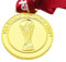 haobook World Cup Medals 2022 Replica Jules Rimet Medal 2 With gift box V-Neck Red Ribbon Football Souvenirs Sports Collectibles Bar Theme Display Soccer Gifts