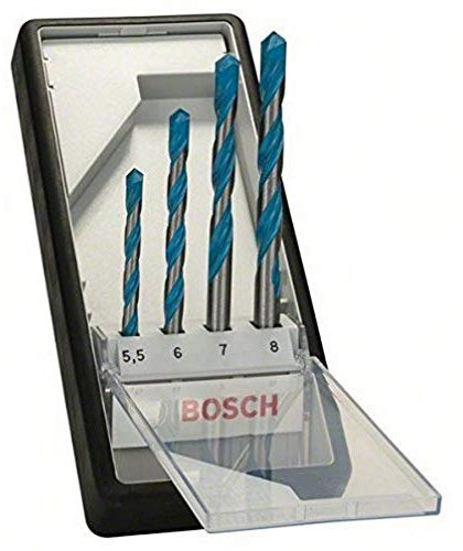 Bosch Accessories Professional 4tlg. Mehrzweckbohrer-Set CYL-9 Multi Construction