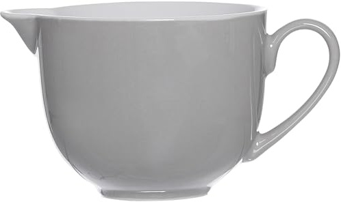 Ritzenhoff & Breker Doppio Giesser, Milchgiesser, Milchkännchen, Geschirr, Porzellan, Grau, 180 ml, 576931