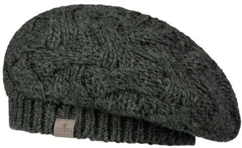 LIERYS Jesila Baskenmütze Strickbaske Made in Germany Damen Herbst Winter
