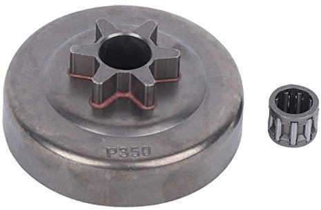 3/8 6T Kupplungsdeckel Trommel Kettenrad,Kupplungstrommelantrieb Nadellagersatz Kettensäge Ersatzteile für Partner 350 351 352 370 370 371 390 420