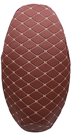 Fundas universales para asiento de moto, funda para cojín de asiento de motocicleta para exteriores, Marrón XL