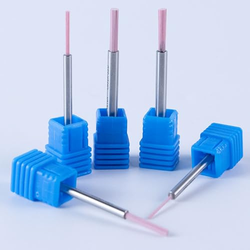 7pcs Deburring Ceramic Fiber Brush, Cross Inner Hole Brush, Polishing and Grinding Tool 1.0-5.0mm
