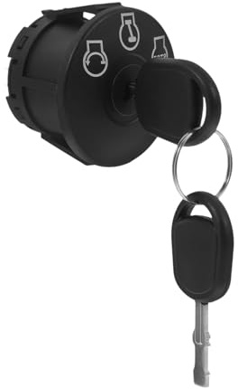 Gatuida Cilindro de Cerradura de Encendido de Compatible con John Deere Modelo Uso Tractores de Césped
