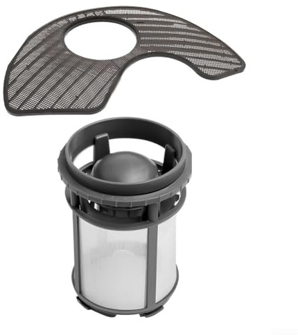 Filtro pompa e setaccio per lavastoviglie Kenmore, ricambio compatibile con W10872845 e WPW10463906, filtrazione efficiente dei residui di cibo, materiale PVC durevole, semplice