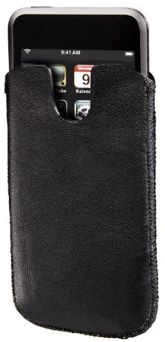 Hama Lederetui für iPod Touch, Schwarz