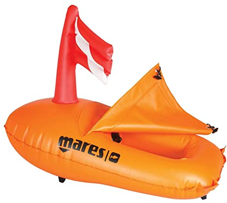 Mares Erwachsene Tauchen-Flagge Apnea, Orange, One Size